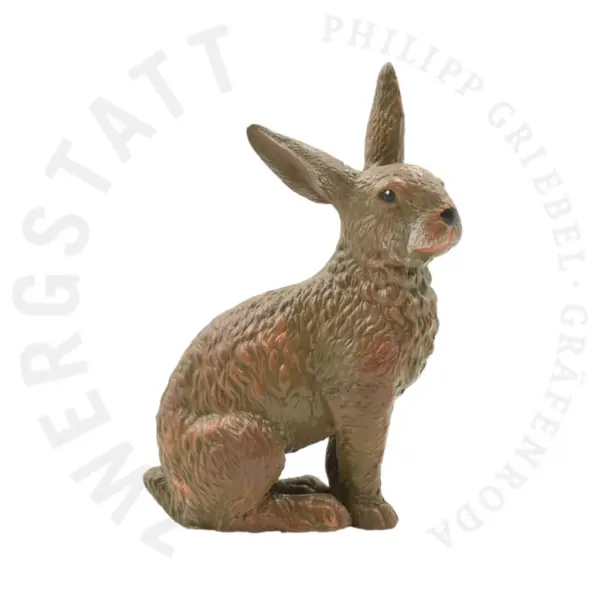Tonfigur – Feldhase “sitzend” – Bild 4